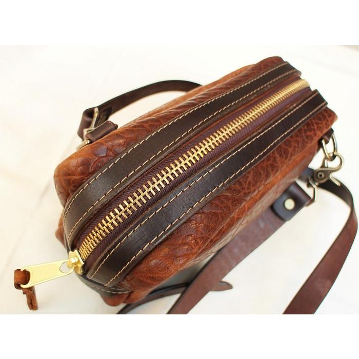 コロナド レザー CORONADO LEATHER / 別注 バイソンレザー ショルダー