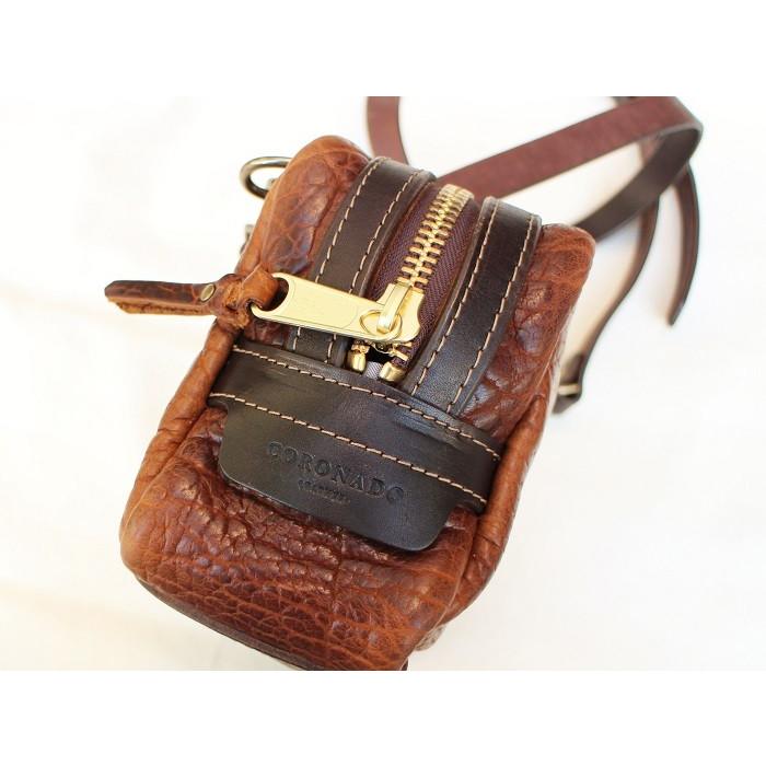 コロナド レザー CORONADO LEATHER / 別注 バイソンレザー ショルダー