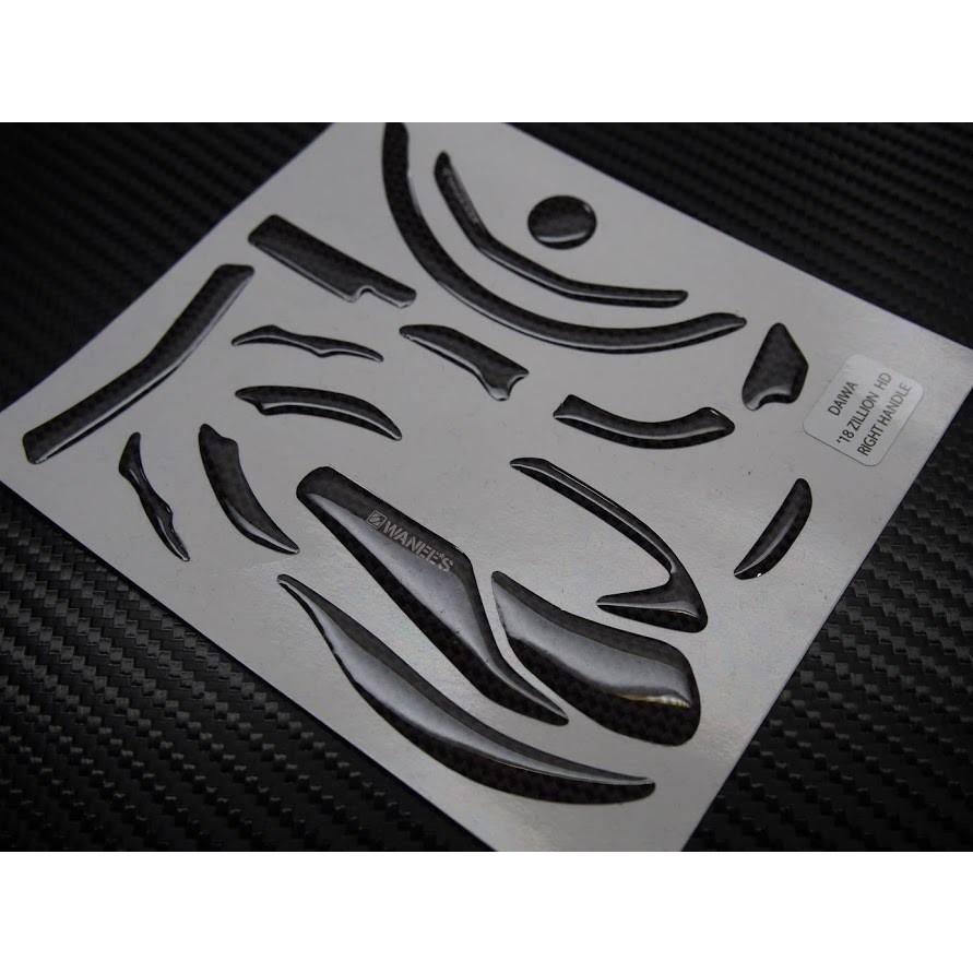 WANEE'S】プロテクションデカールキット DAIWA 18 ジリオン TW HD 用