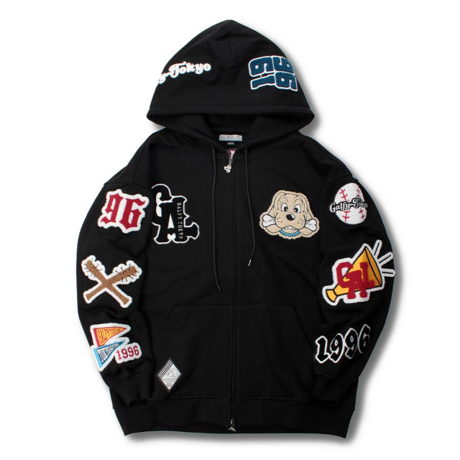 GALFY（ガルフィー） 復活わんわん大学パーカー 中型犬 L 大型犬 XL