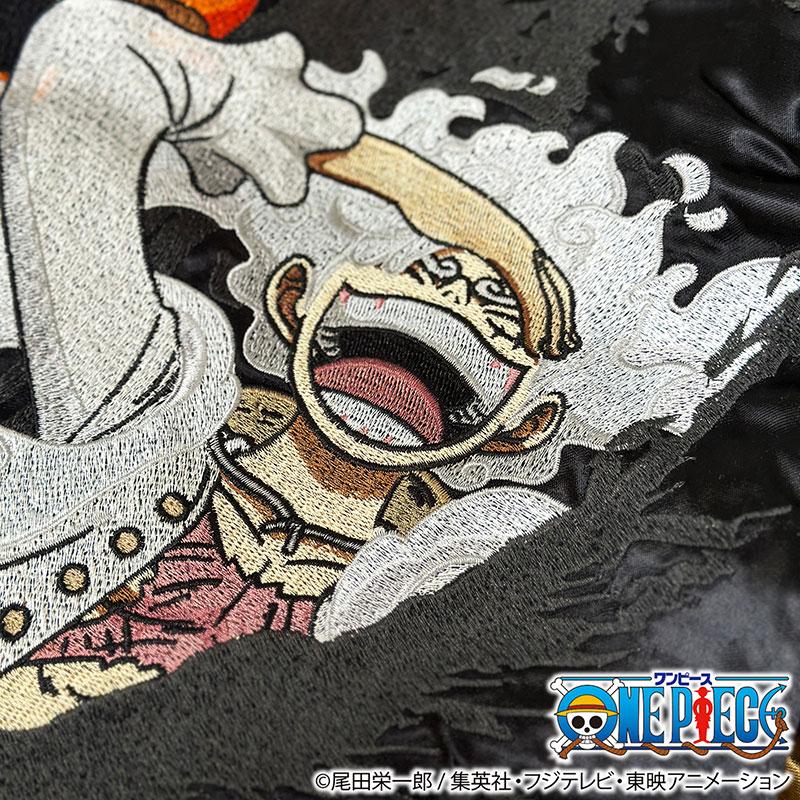 絡繰魂 ONE PIECE× 粋 ワンピース コラボ 四皇リバーシブルスカジャン