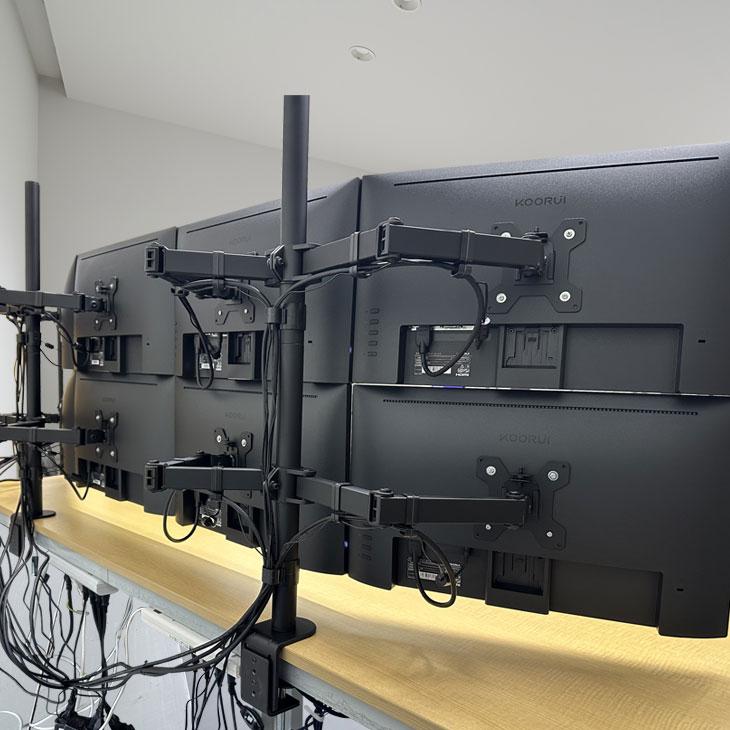 トレーディングPC8 FX 株 デイトレ 仮想通貨 22型×8画面マルチモニタ