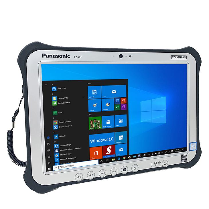Let's note 【中古パソコン】Panasonic TOUGHPAD タフパッド FZ-G1