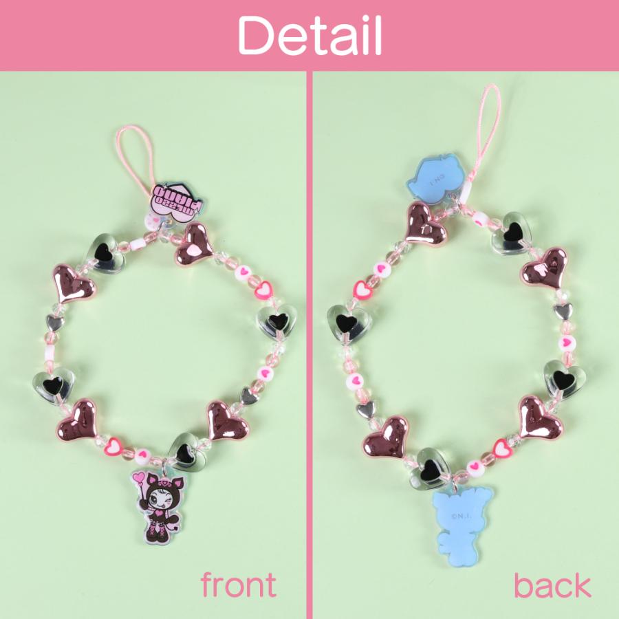 スマホストラップ メゾピアノ キャラクター デビリーちゃん かわいい