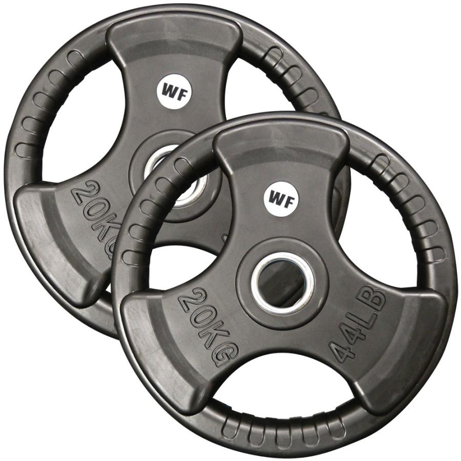 WILD FIT（ワイルドフィット） オリンピックプレート 20kg [2枚組