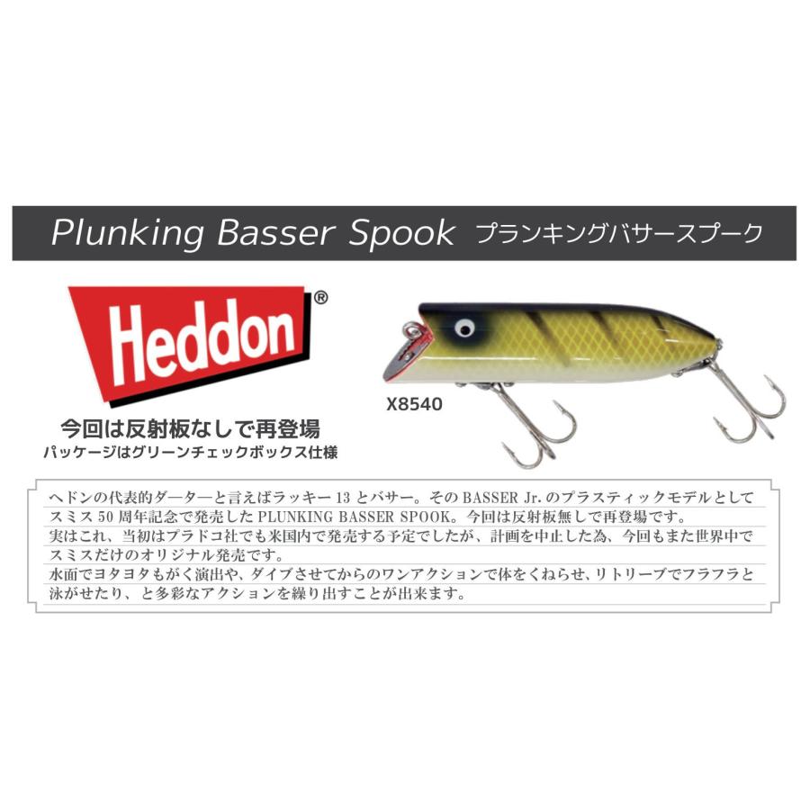 Heddon ヘドンheddon プランキングバサースプークPLUNKING BASSER