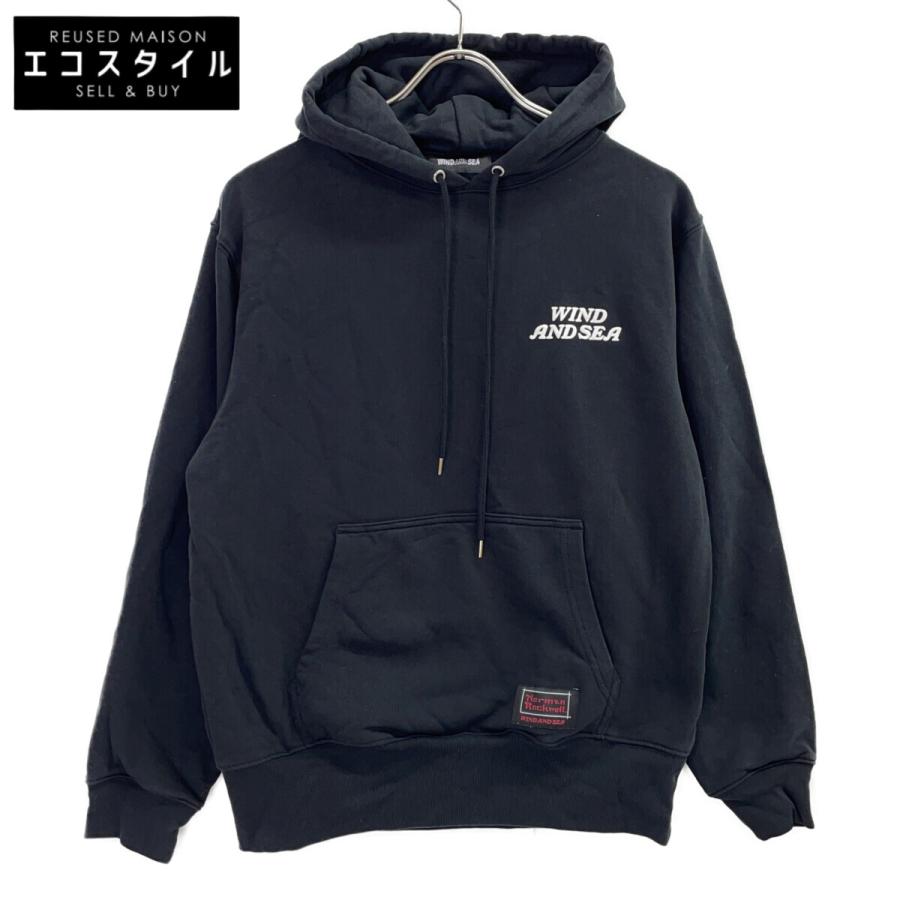 WIND AND SEA ウィンダンシー ×NORMAN ROCKWELL プリントパーカー