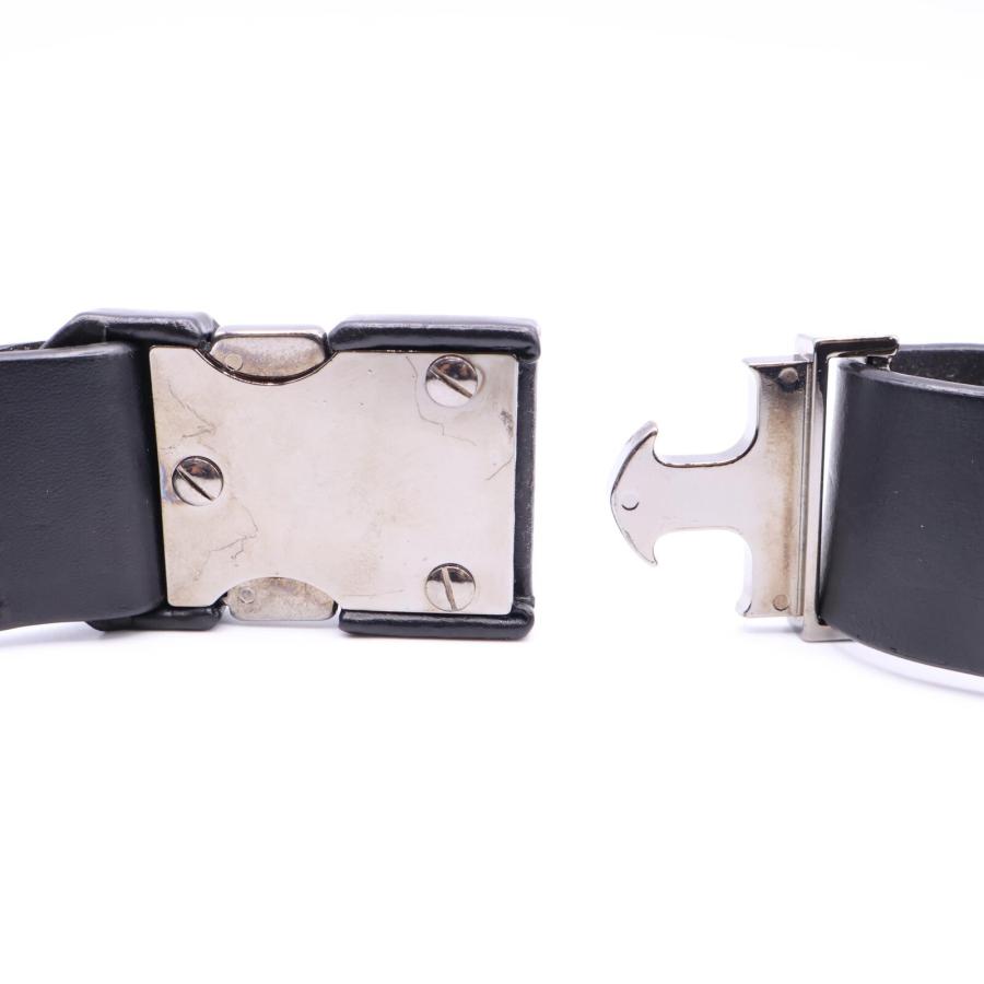 Maison Margiela メゾンマルジェラ レザー ガチャ バックル ベルト UNI