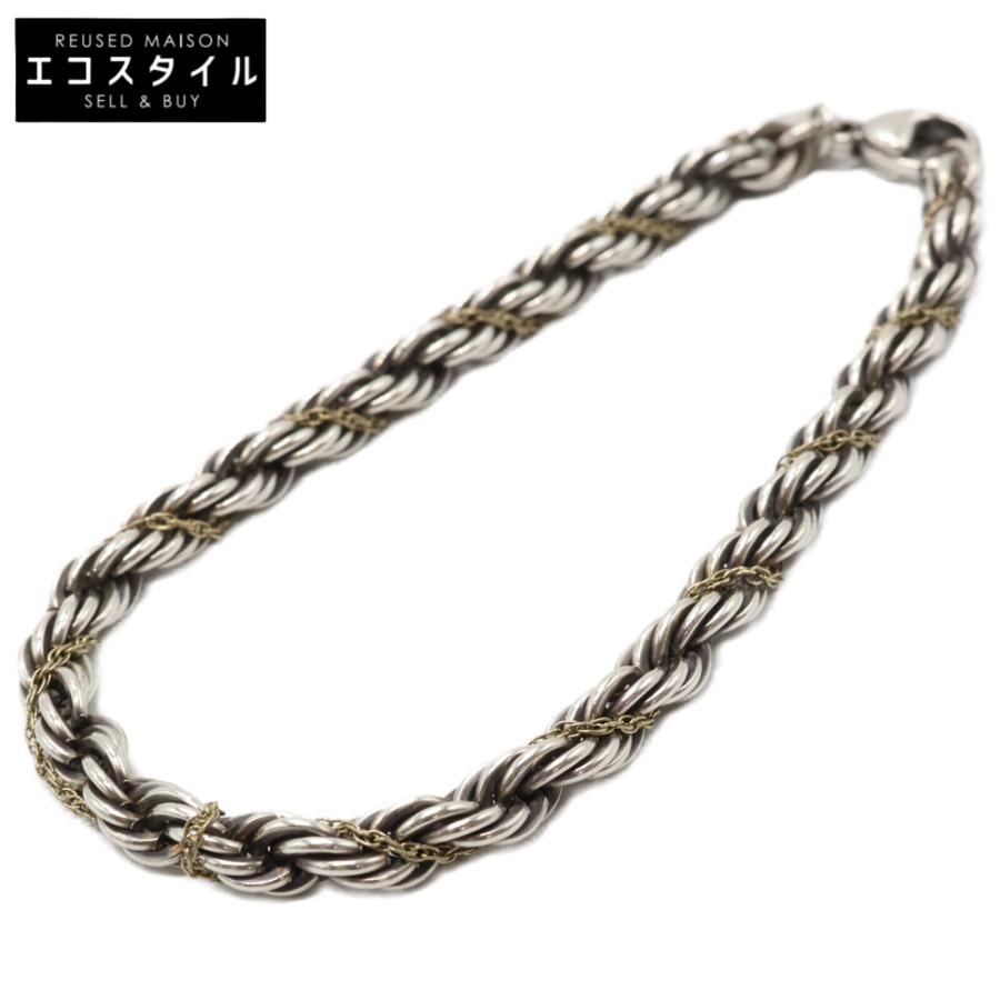 TIFFANY&Co.（ティファニー） 925/750 ツイスト ロープチェーン