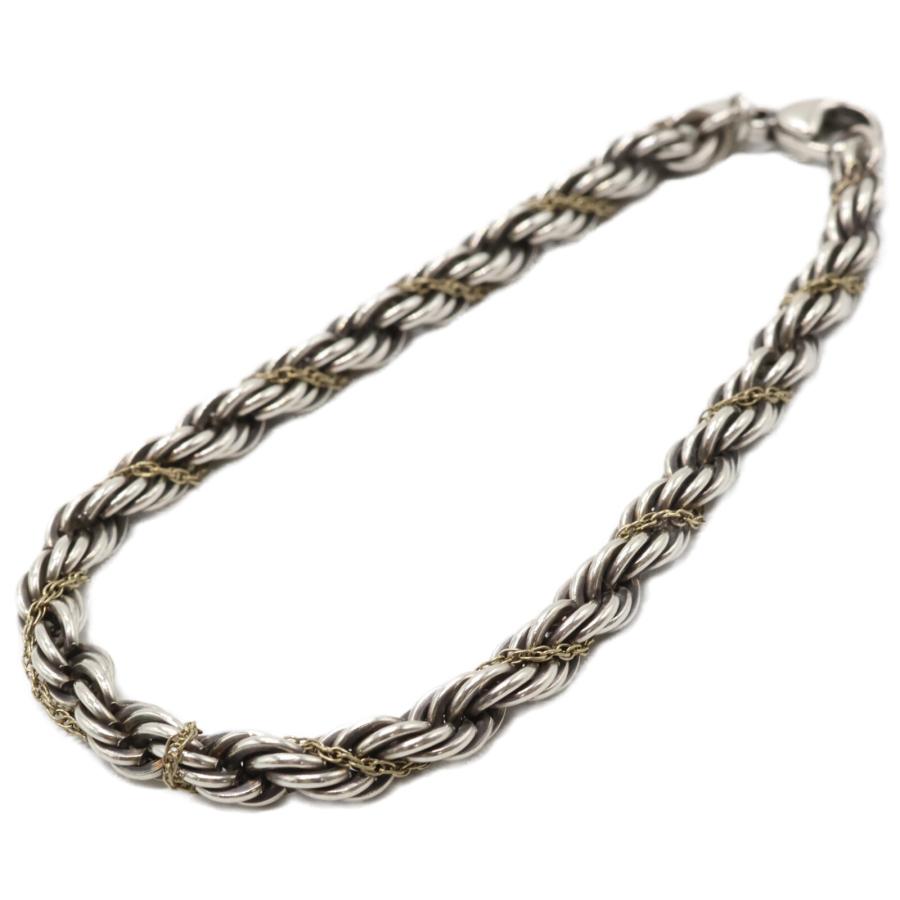TIFFANY&Co.（ティファニー） 925/750 ツイスト ロープチェーン