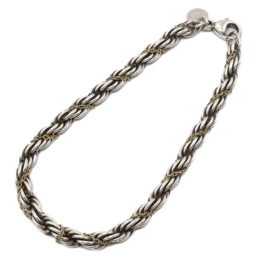 TIFFANY&Co.（ティファニー） 925/750 ツイスト ロープチェーン