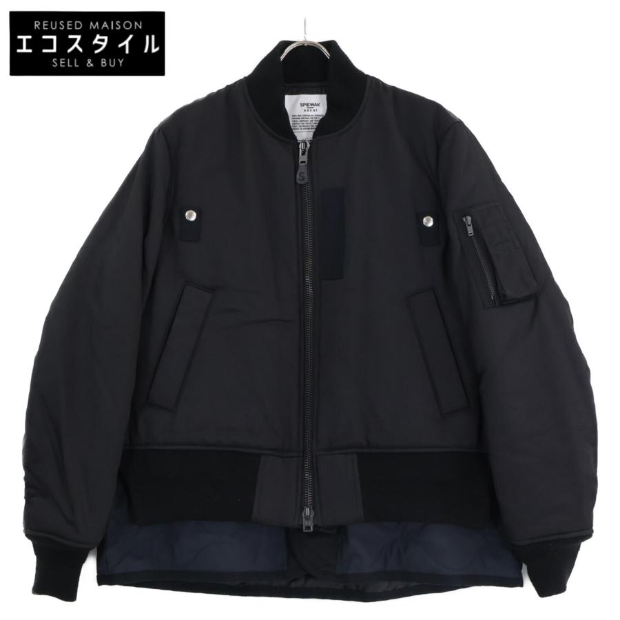 sacai（サカイ） 24年 ×SPIEWAK ブラック ブルゾン ブラック 1