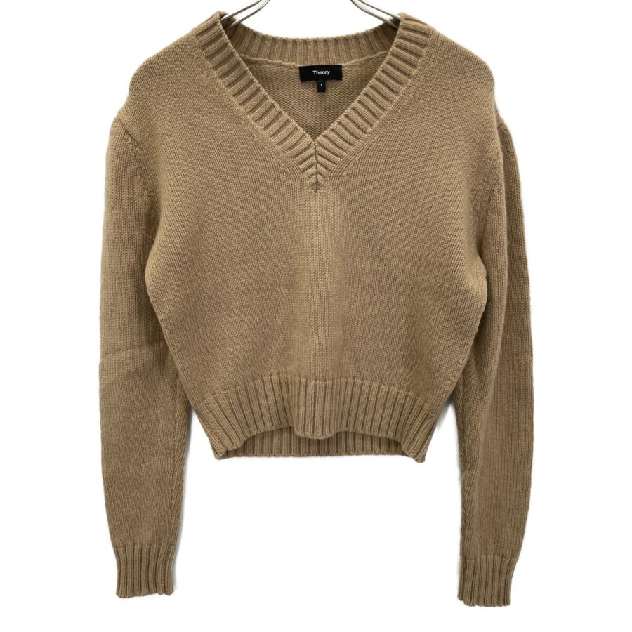 theory（セオリー） 24年 ブラウン カシミヤ混 ニット ブラウン S