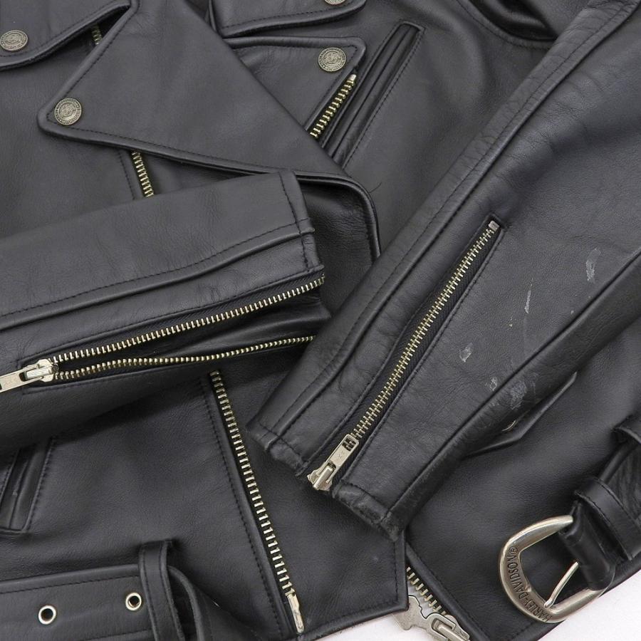HARLEY DAVIDSON ハーレーダビッドソン カウレザー ダブルライダース