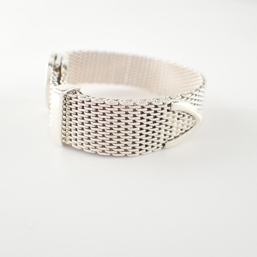 TIFFANY&Co.（ティファニー） 美品 925 サマセットハート メッシュ