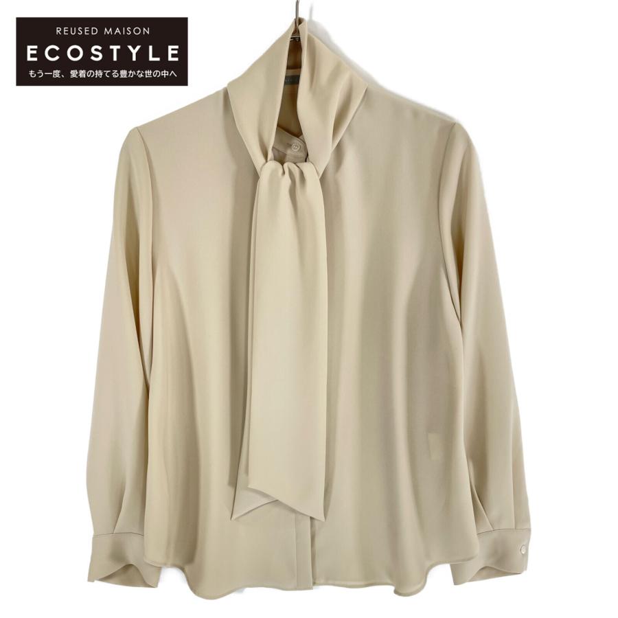 Theory luxe セオリーリュクス 22SS ベージュ LILEN MARVINE ボウタイ