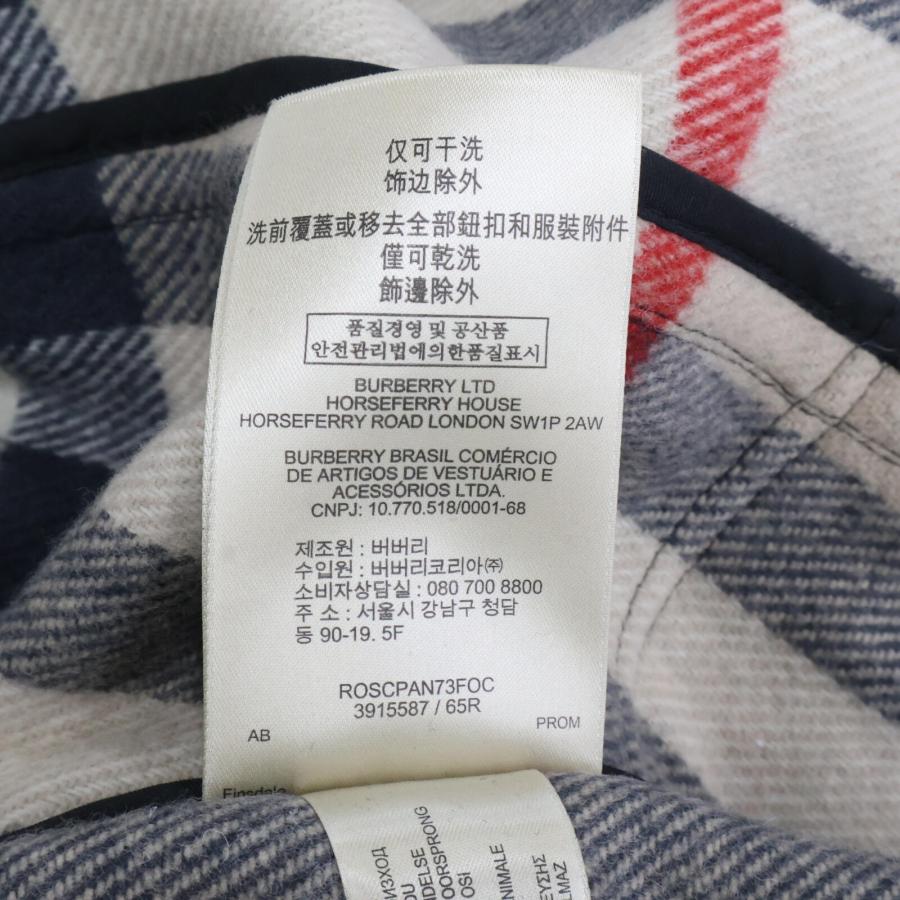 BURBERRY BRIT バーバリーブリット 3915587 ブラック ウール ダッフル
