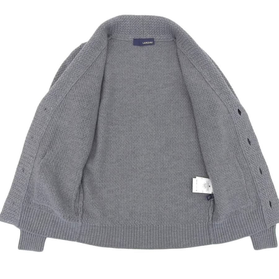 LARDINI（ラルディーニ） 美品 ショールカラー ニット カーディガン