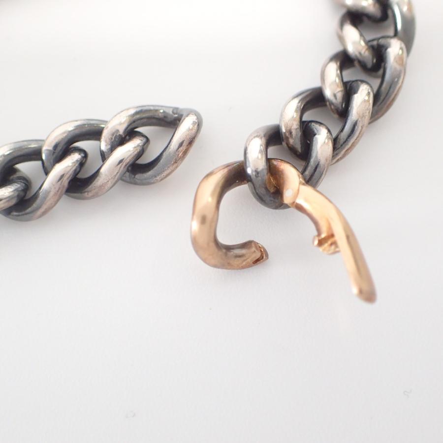 hum ハム SV×K18 0.09ct ハムエタ ダイヤモンド グラデーション