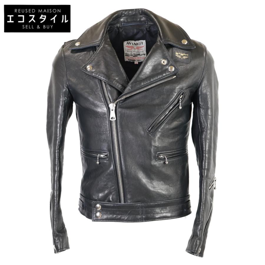 Lewis Leathers（ルイスレザー） ブラック シープレザー サイクロン