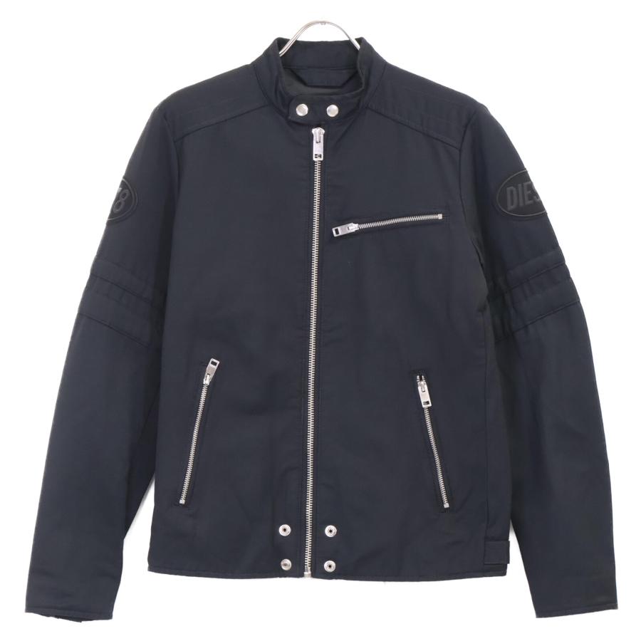 DIESEL（ディーゼル） ブラック ライダースジャケット ブラック S