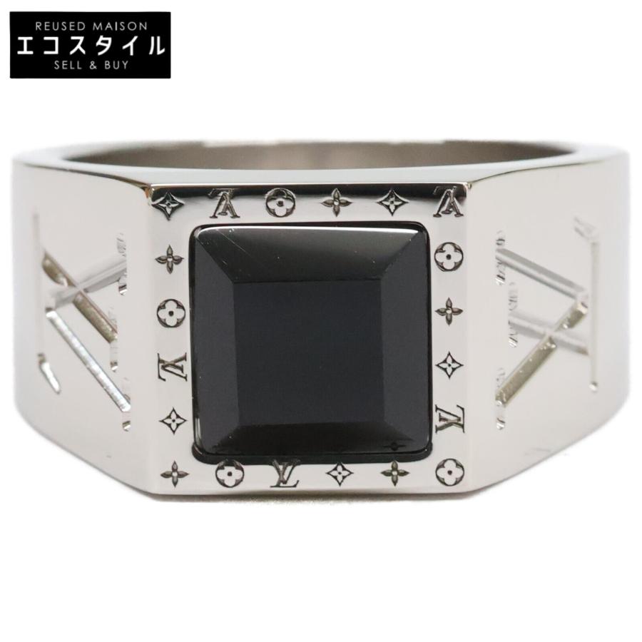 LOUIS VUITTON ルイヴィトン M00698 リング LV オニキス リング・指輪