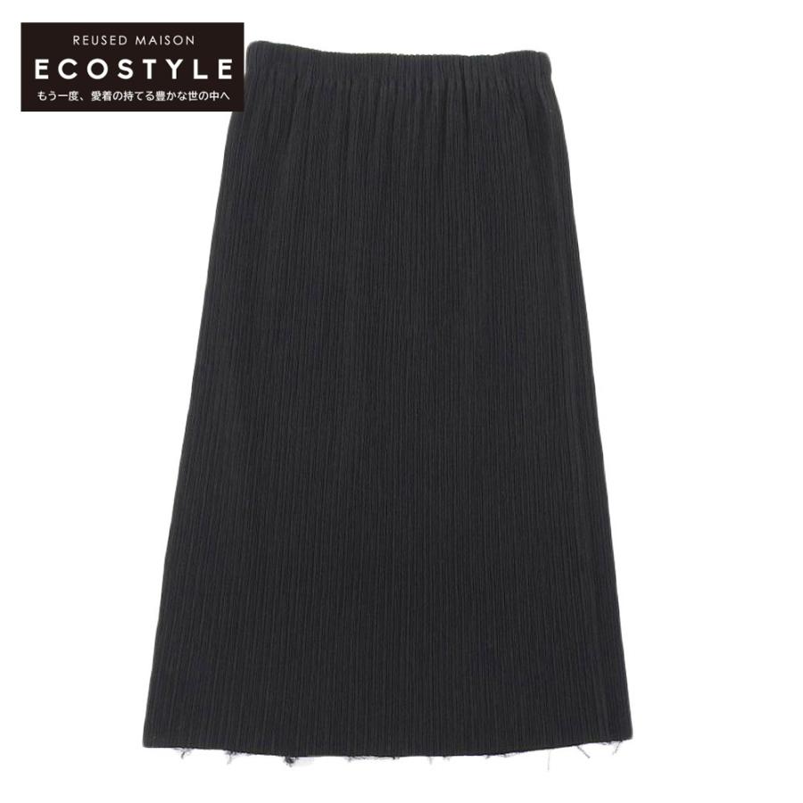 ISSEY MIYAKE イッセイミヤケ プリーツ スカート レディース ブラック