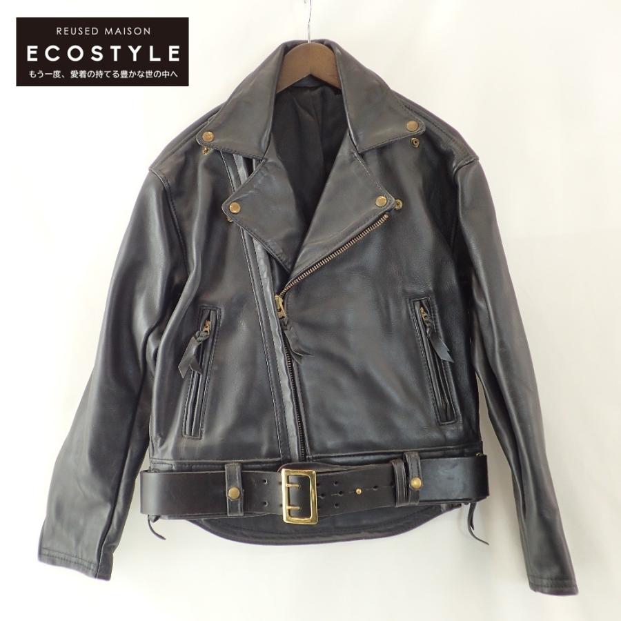 Langlitz Leathers ラングリッツレザー コロンビア ベルト付 ダブル