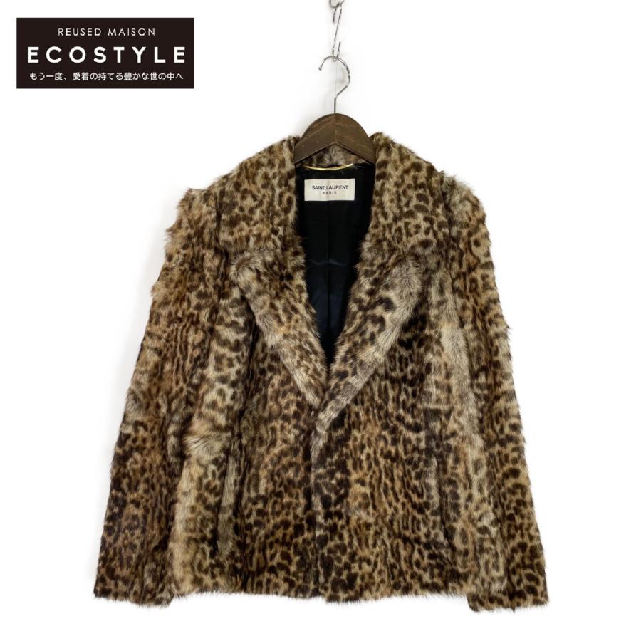 美品/ SAINT LAURENT PARIS サンローランパリ エディ期 レオパード柄