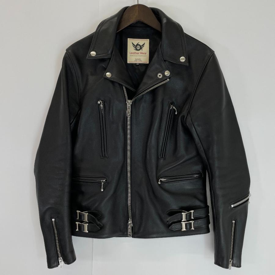 666トリプルシックス ブラック LJM-1TF ステアハイド タイトフィット