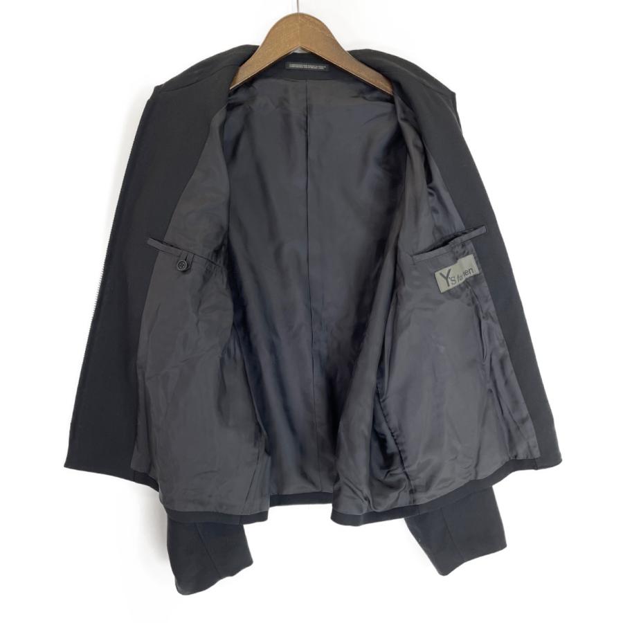 Y's（ワイズ） Y's for MEN 23AW ブラック MJ-Y01-134 ウールギャバ