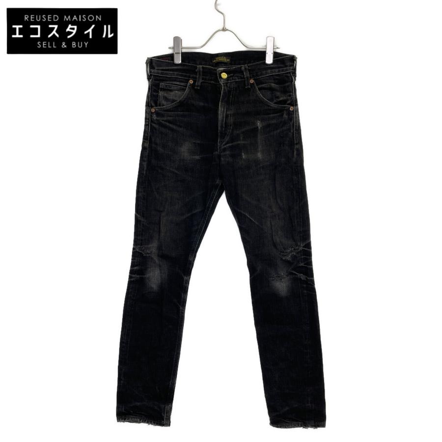 RRL ダブルアールエル ブラック 782866527001 ハイスリム JAPAN WOVEN