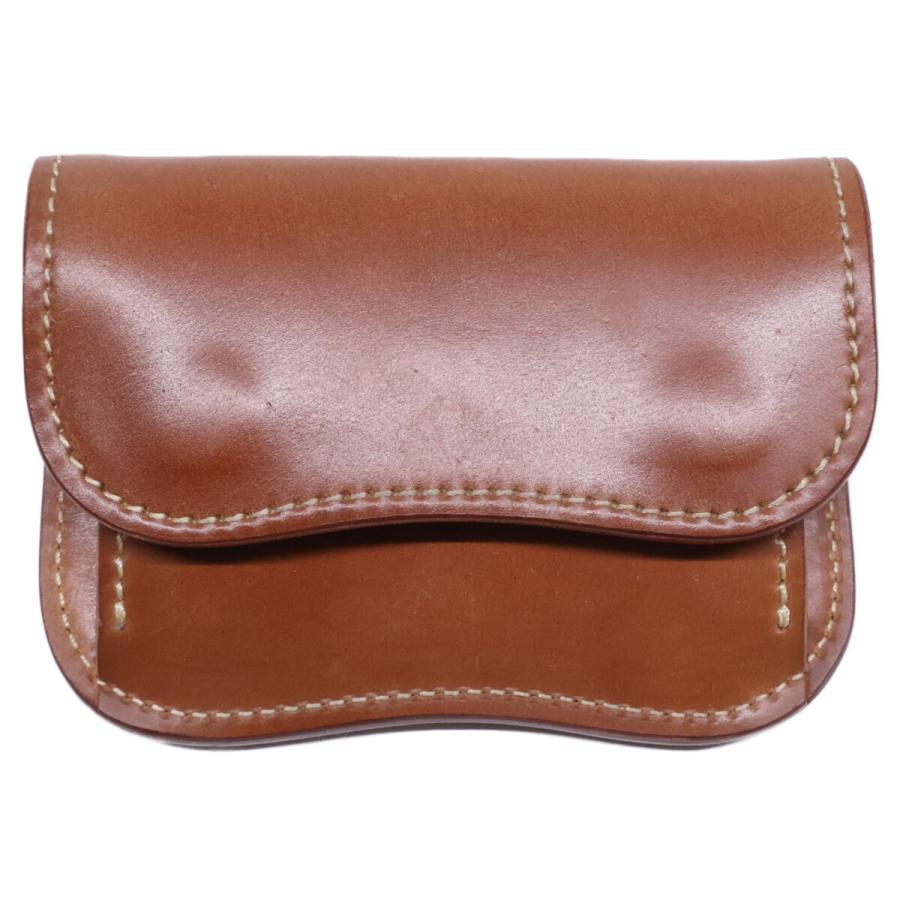 美品 LAST CROPS ラストクロップス タング シェルコードバン コイン