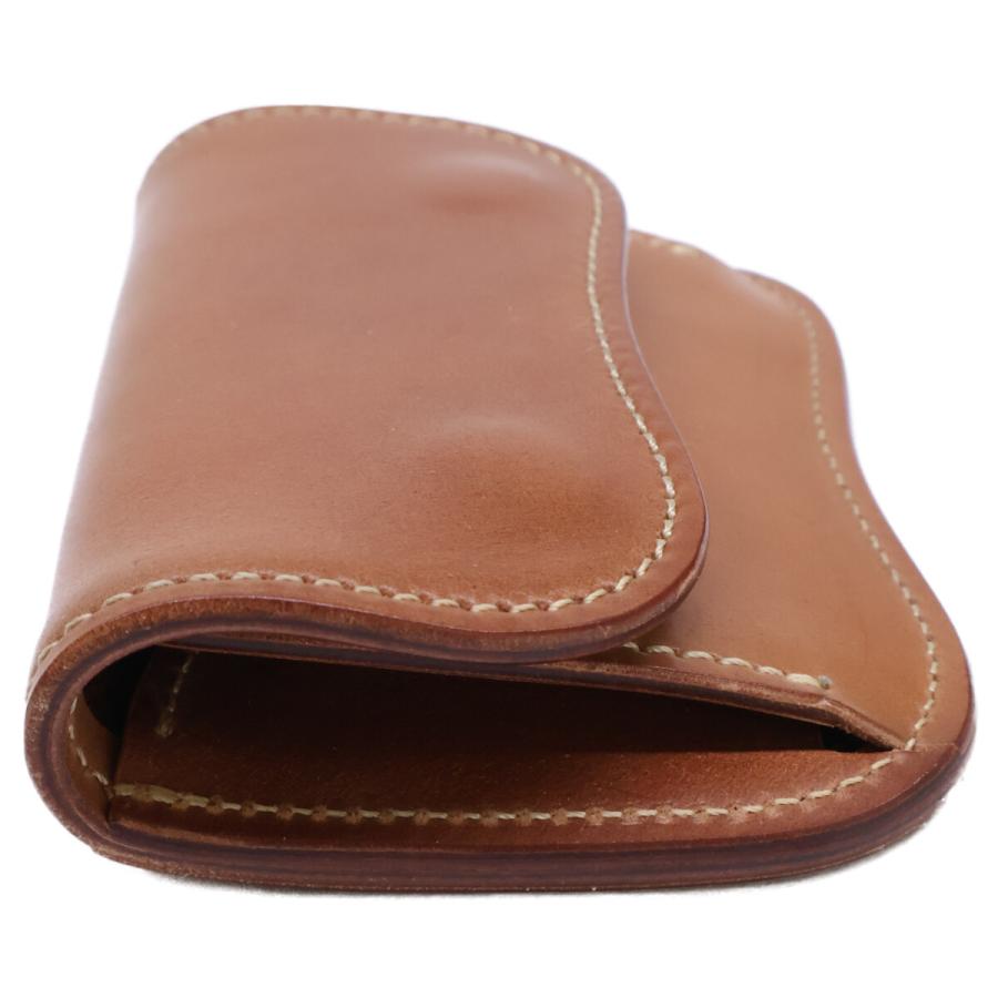 美品 LAST CROPS ラストクロップス タング シェルコードバン コイン