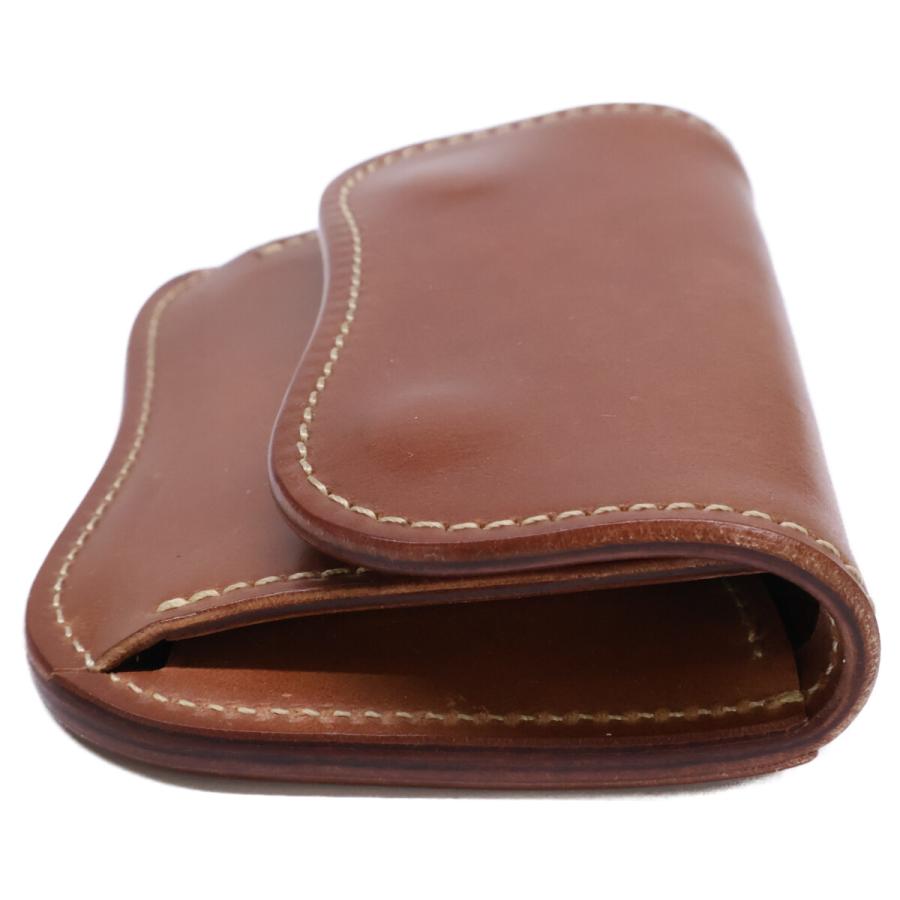 美品 LAST CROPS ラストクロップス タング シェルコードバン コイン