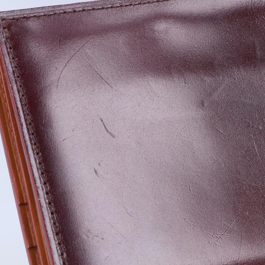 GANZO ガンゾ 57192 CORDOVAN コードバン ファスナー小銭入れ付 長財布