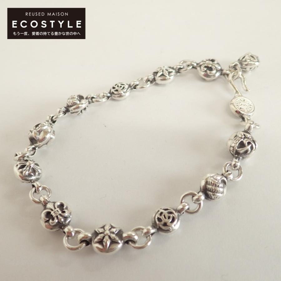 美品/ Chrome Hearts クロムハーツ 925 ＃2マルチボールブレスレット