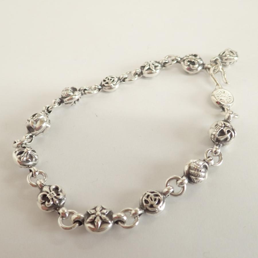 美品/ Chrome Hearts クロムハーツ 925 ＃2マルチボールブレスレット