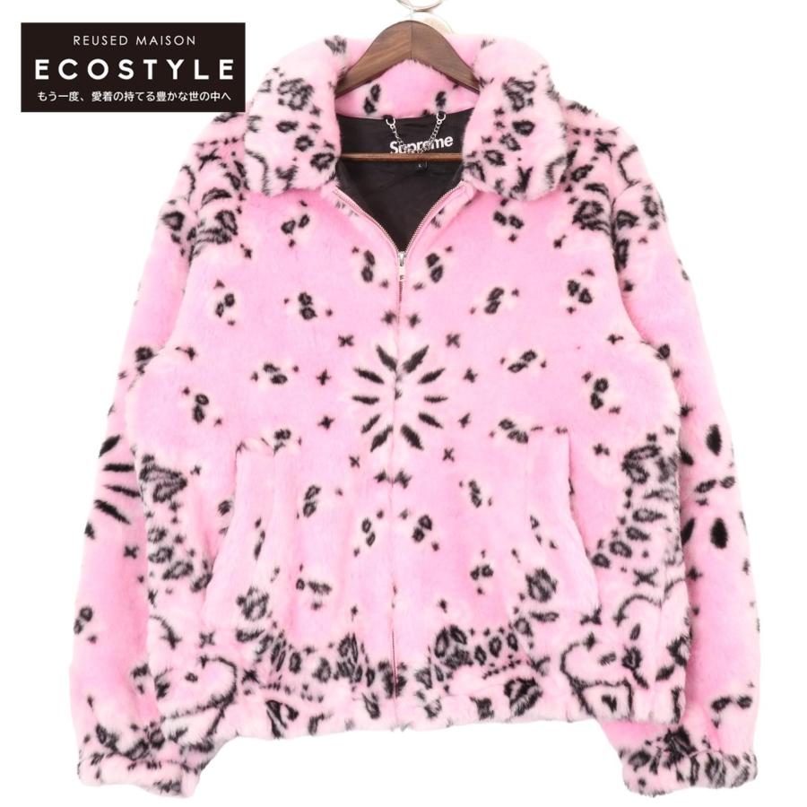 Supreme（シュプリーム） 21SS ピンク バンダナ フォウ ファー