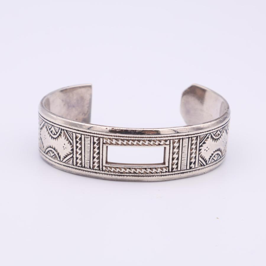 HERMES エルメス Ag925 トゥアレグ ニュートン ブレスレット バングル