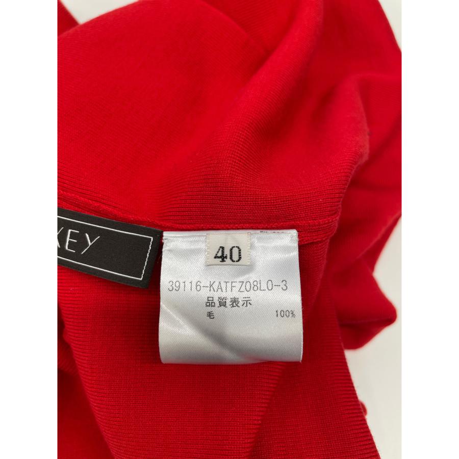 FOXEY（フォクシー） 赤 39116 グレースウール タートルネックニット