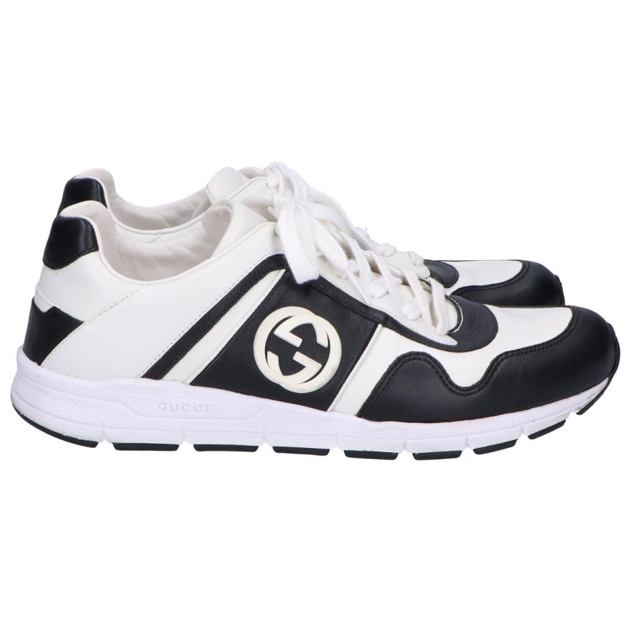 GUCCI（グッチ） 426184 インターロッキング レザースニーカー