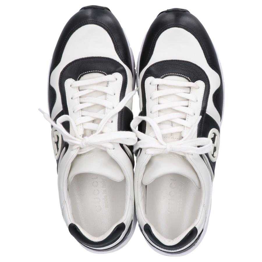 GUCCI（グッチ） 426184 インターロッキング レザースニーカー