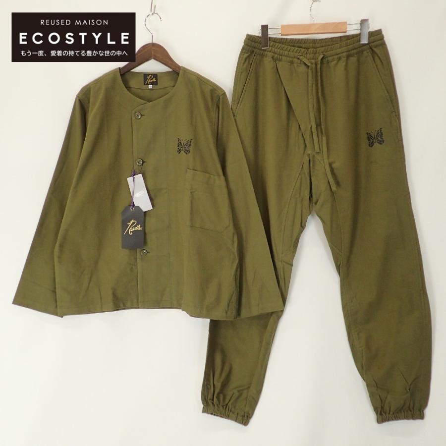 新品同様/22年製 NEEDLES ニードルズ LQ209 PAJAMA SET-COTTON FLANNEL