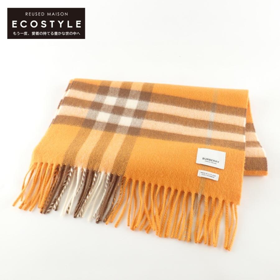 BURBERRY（バーバリー） 新品同様 8016397 チェック柄 カシミヤ100