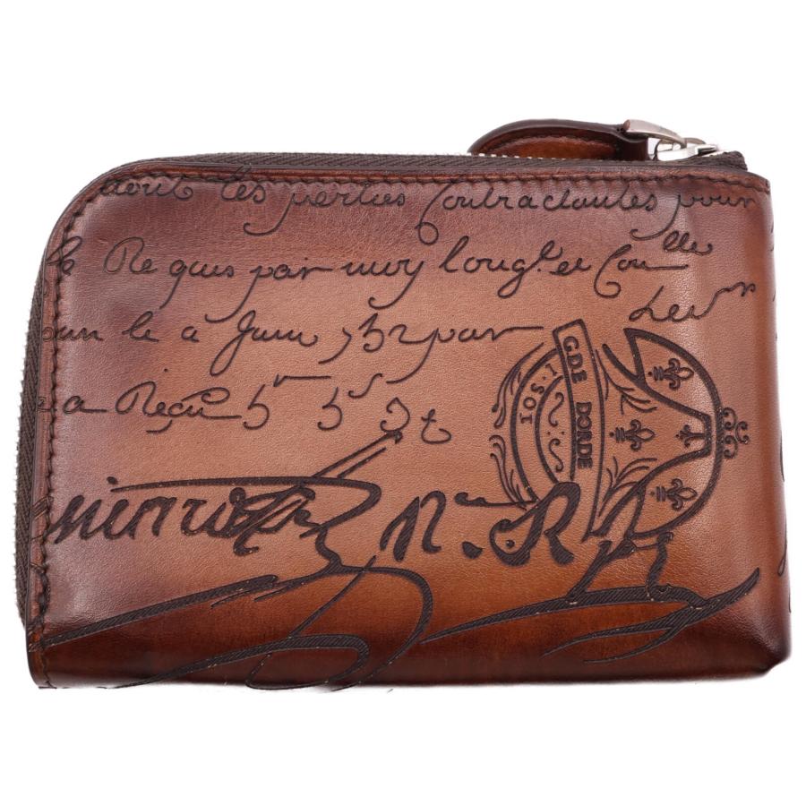 美品 Berluti ベルルッティ ブナ スクリットレザー コイン / カード