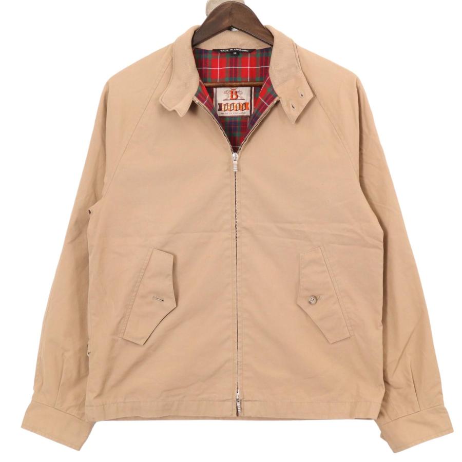 BARACUTA（バラクータ） ZBG014 ベージュ コットン G4 ハリントン