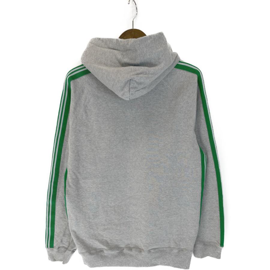 needles ニードルズ KP332 グレー プルパーカー グリーン S トップス