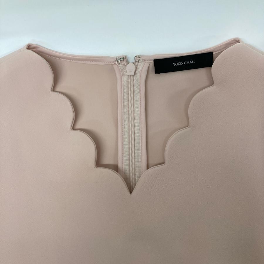 YOKOCHAN ヨーコチャン 24年製 バイカラー スカラップフローウィング