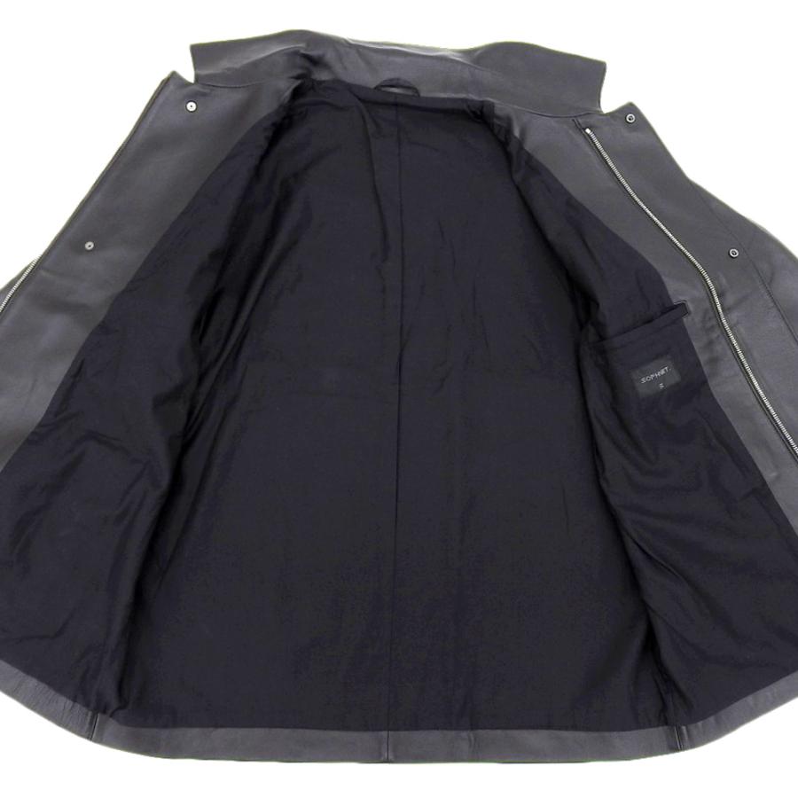 SOPHNET.（ソフネット） 未使用 シェルシープスキン LEATHER JACKET